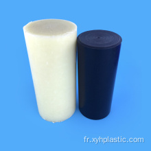 Tige en nylon noir/blanc 100% plastiques Engineering Plastics